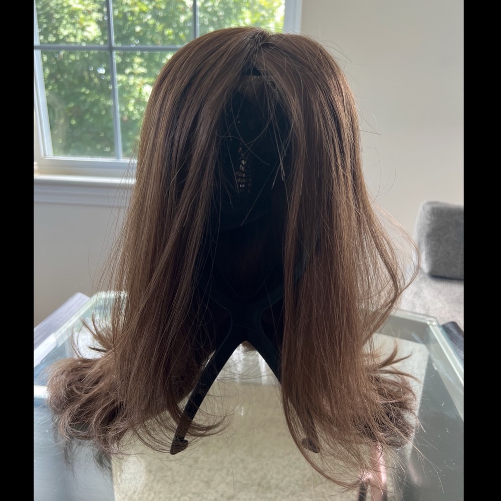 Light Brown human hair wig (never worn) 20 inches